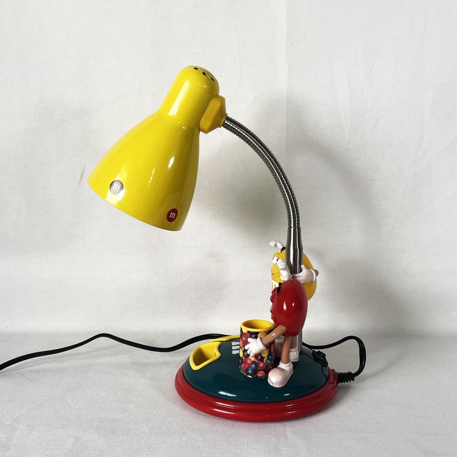 キャラクターグッズ M&M Goose Neck Desk Lamp w/ Box エムアンドエム