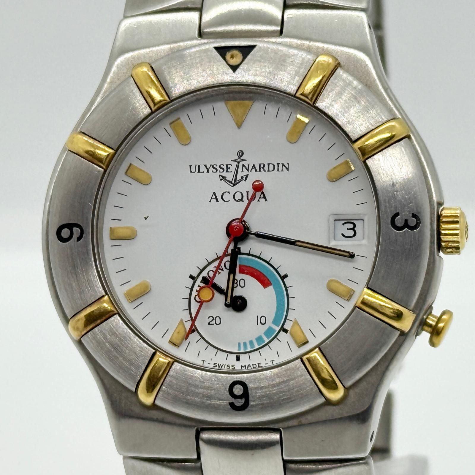 低価，新作登場 Ulysse Nardin ユリス・ナルダン AQUA アクア 194.26 
