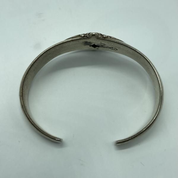 中古】ブランド不明 石付きシルバーブレスレット 約43.2g SV925