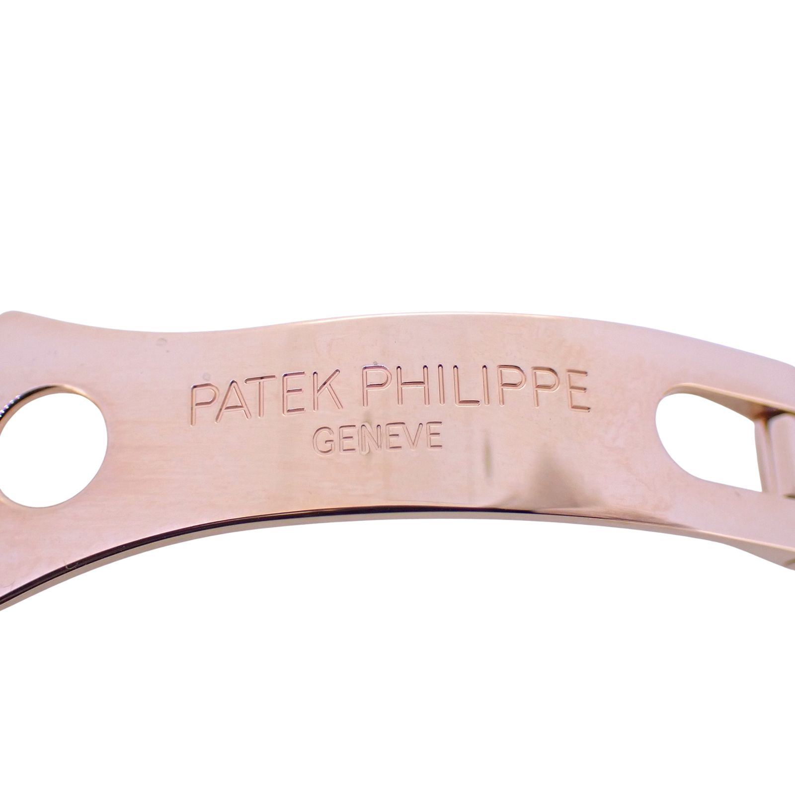 M*a様 PATEK PHILIPPE　パテックフィリップ　尾錠　純正　SS　1 K18PG パテックフィリップ 純正 Dバックル 尾錠 18mm メンズ 時計