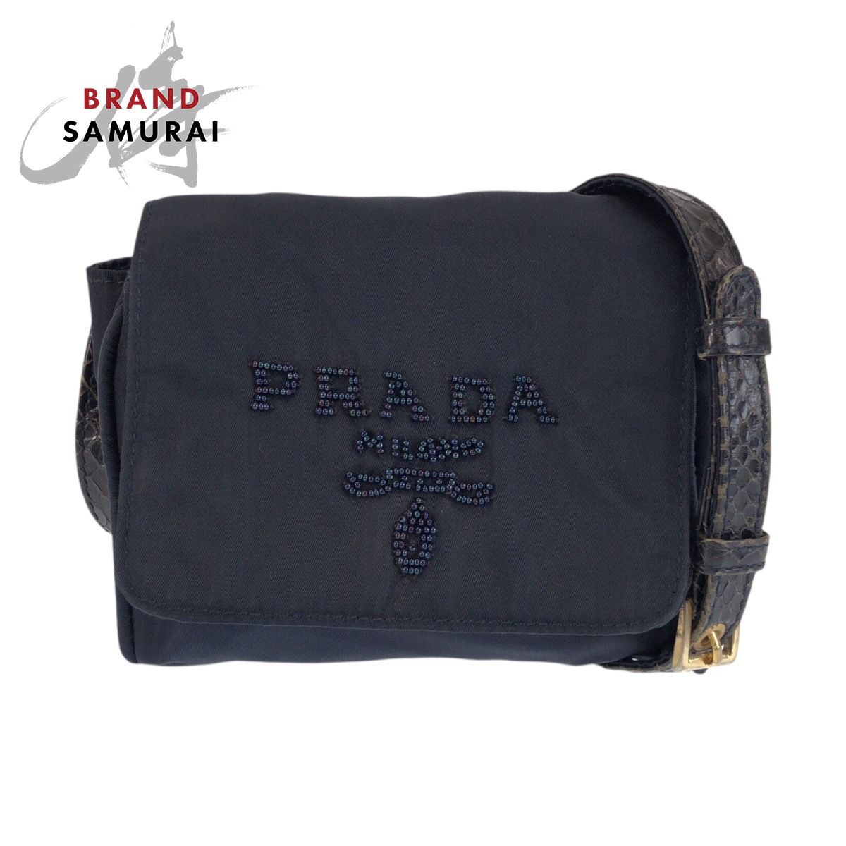 ☆美品☆PRADA プラダ ナイロン ショルダーバッグ ピンク 斜め掛け 1円 