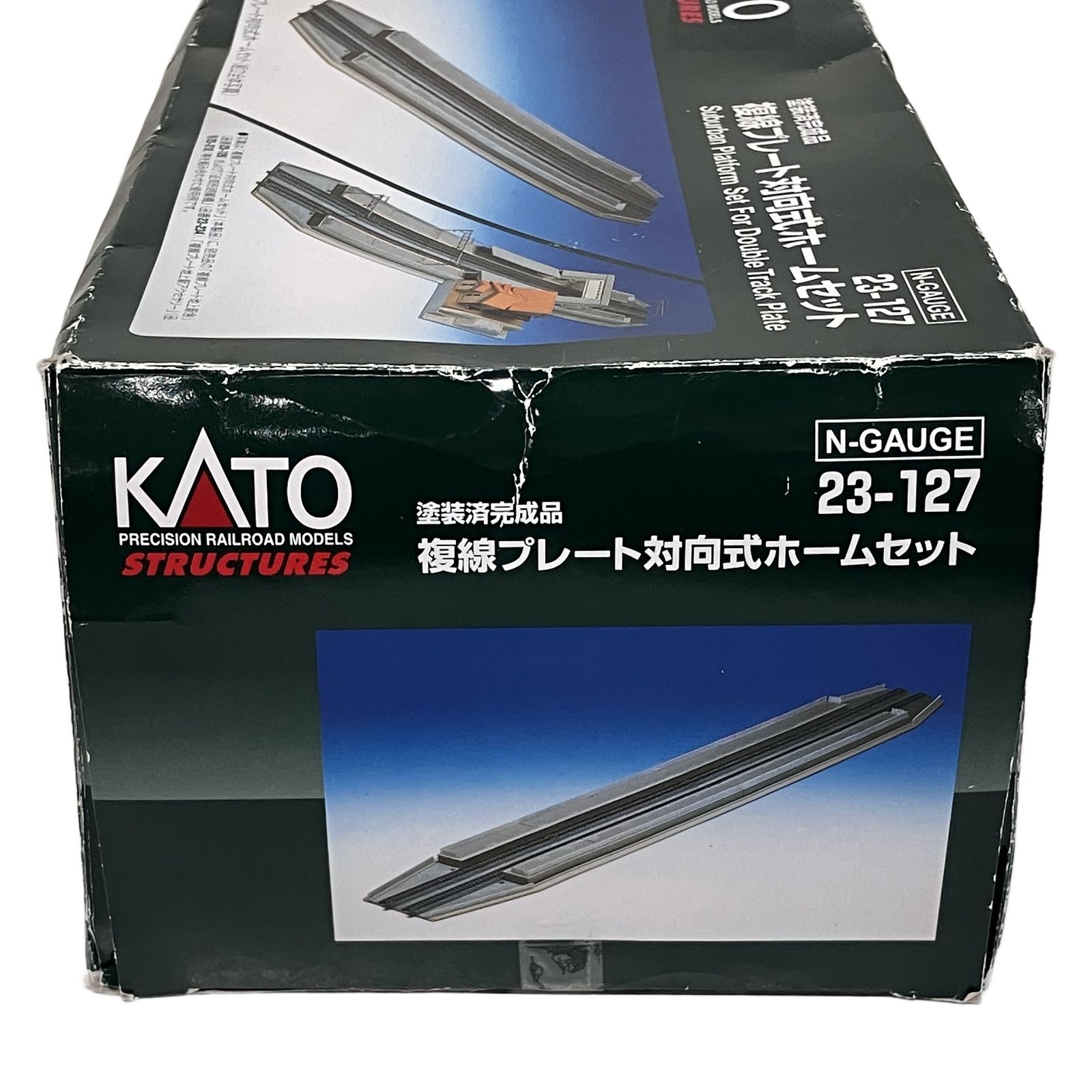 KATO 23-127 複線プレート対向式ホームセット 鉄道模型 Nゲージ 中古