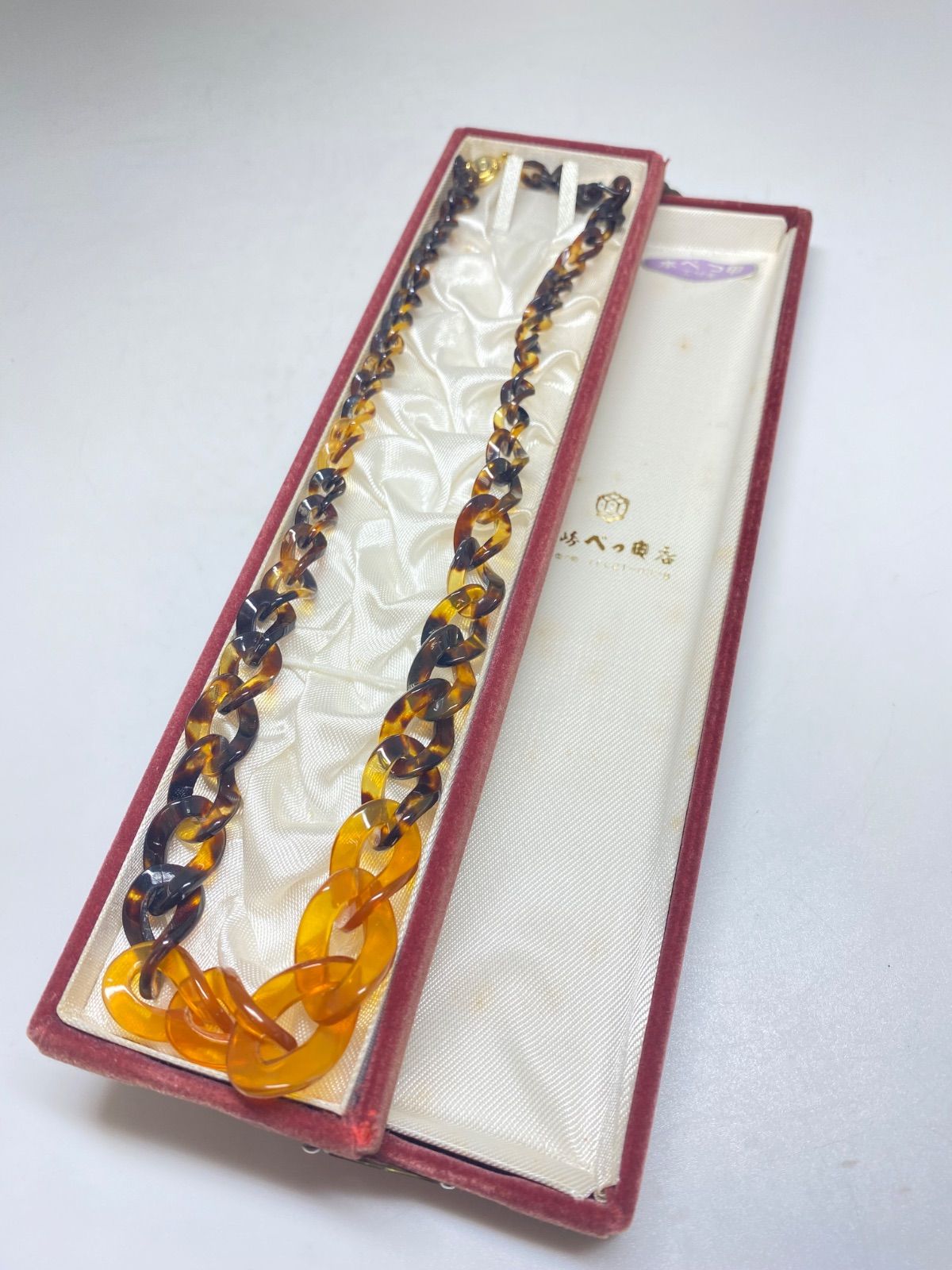 本鼈甲 特大チェーン型ネックレス 14g 東S8-0311☆2F - メルカリ