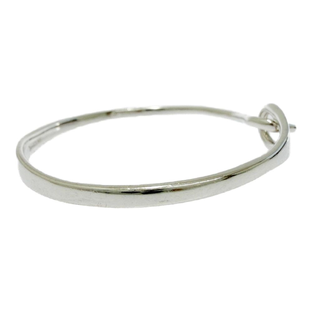 中古】TIFFANY&Co. ティファニー シルバー ダブルループ バングル 13.9