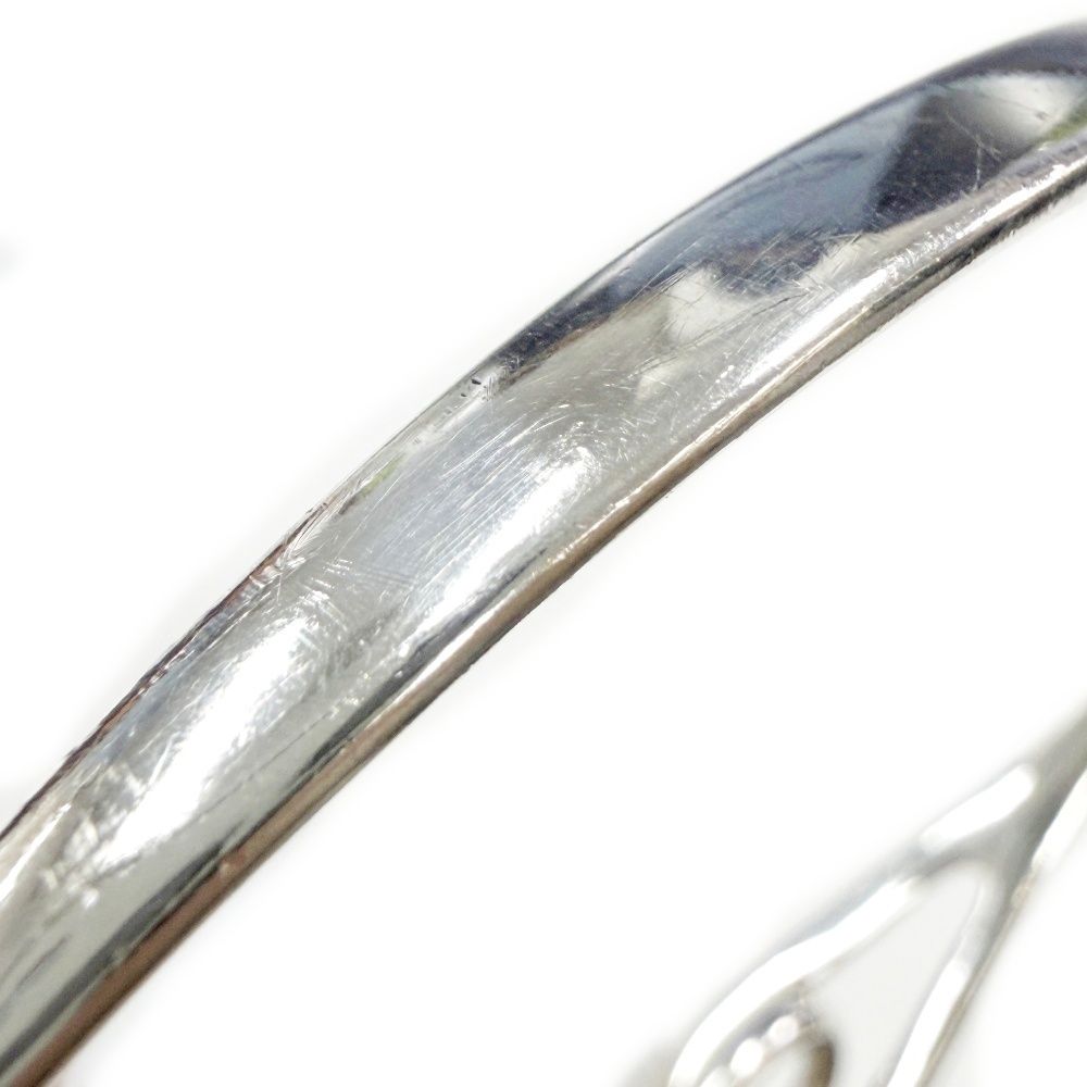 中古】TIFFANY&Co. ティファニー シルバー ダブルループ バングル 13.9
