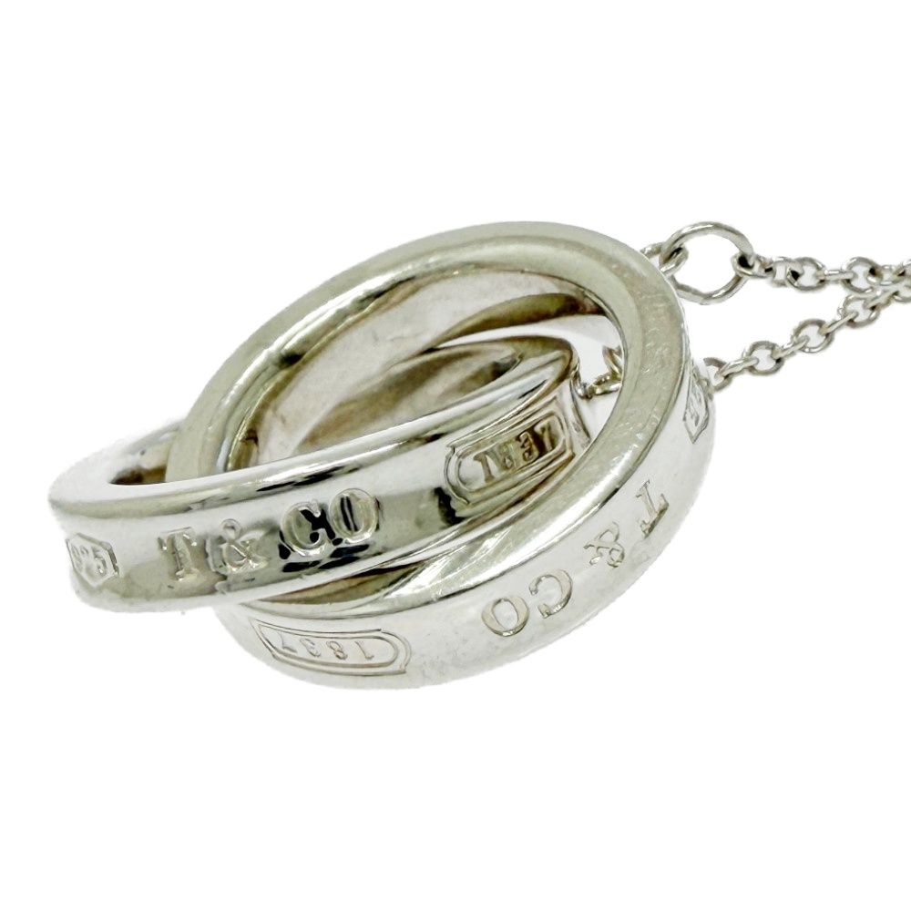 中古】TIFFANY&Co. ティファニー シルバー 1837 インターロッキング