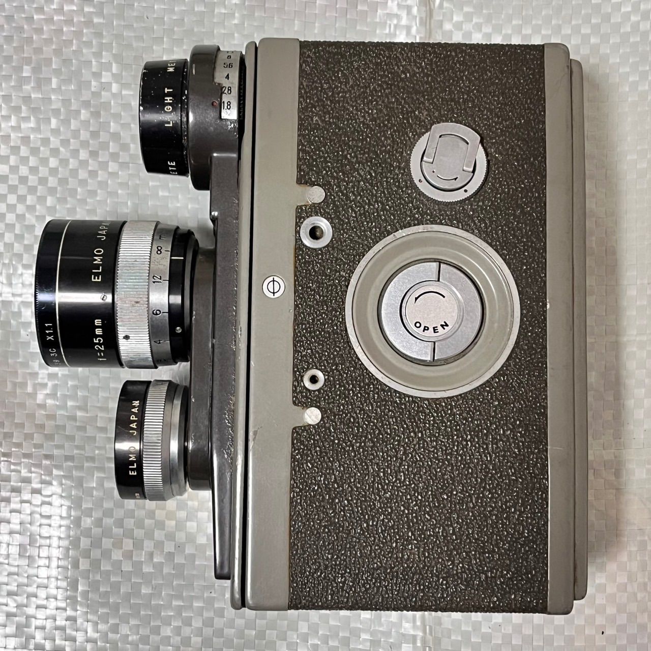 ⑧-10 動作未確認 エルモ社 ELMO 8-L 8mmフィルムカメラ レトロ