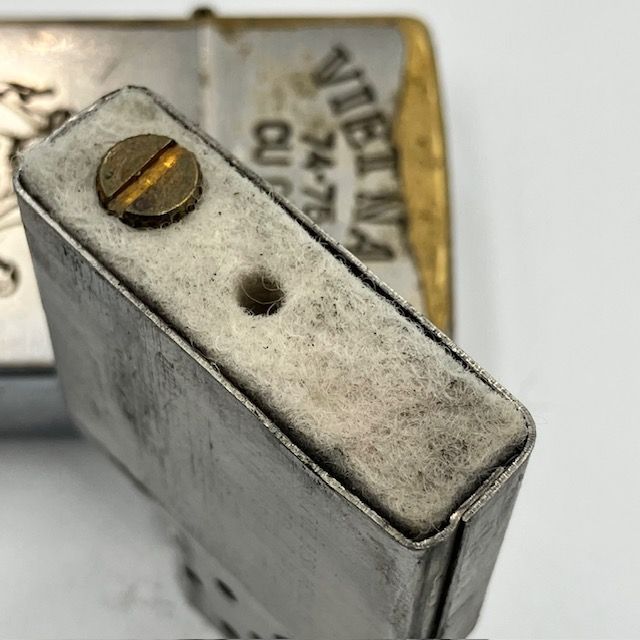 ZIPPO ベトナム 1974年 兵士と子供 ビンテージ ジッポー ベトナム