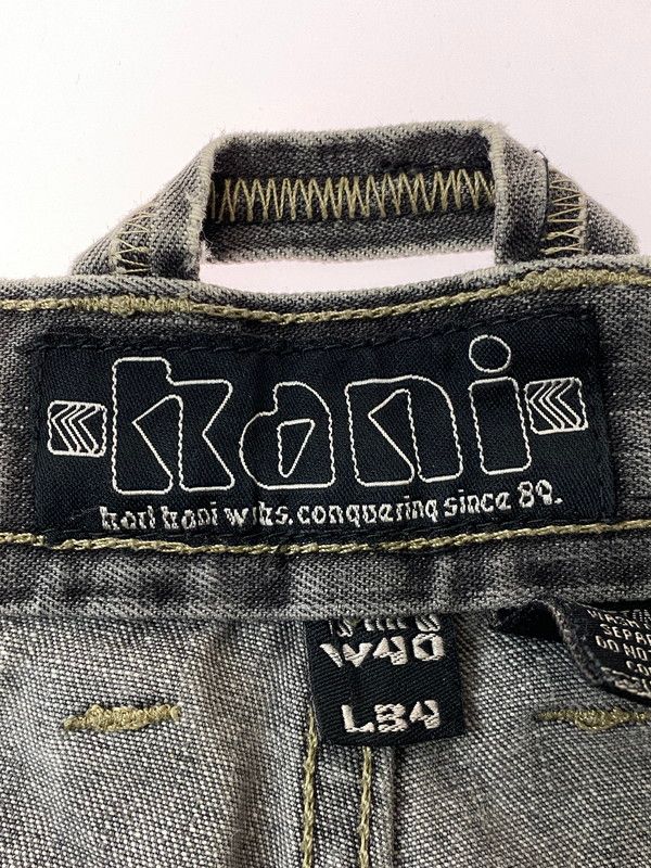 中古品】 KARL KANI カール カナイ ダブルニー デニムパンツ メンズ