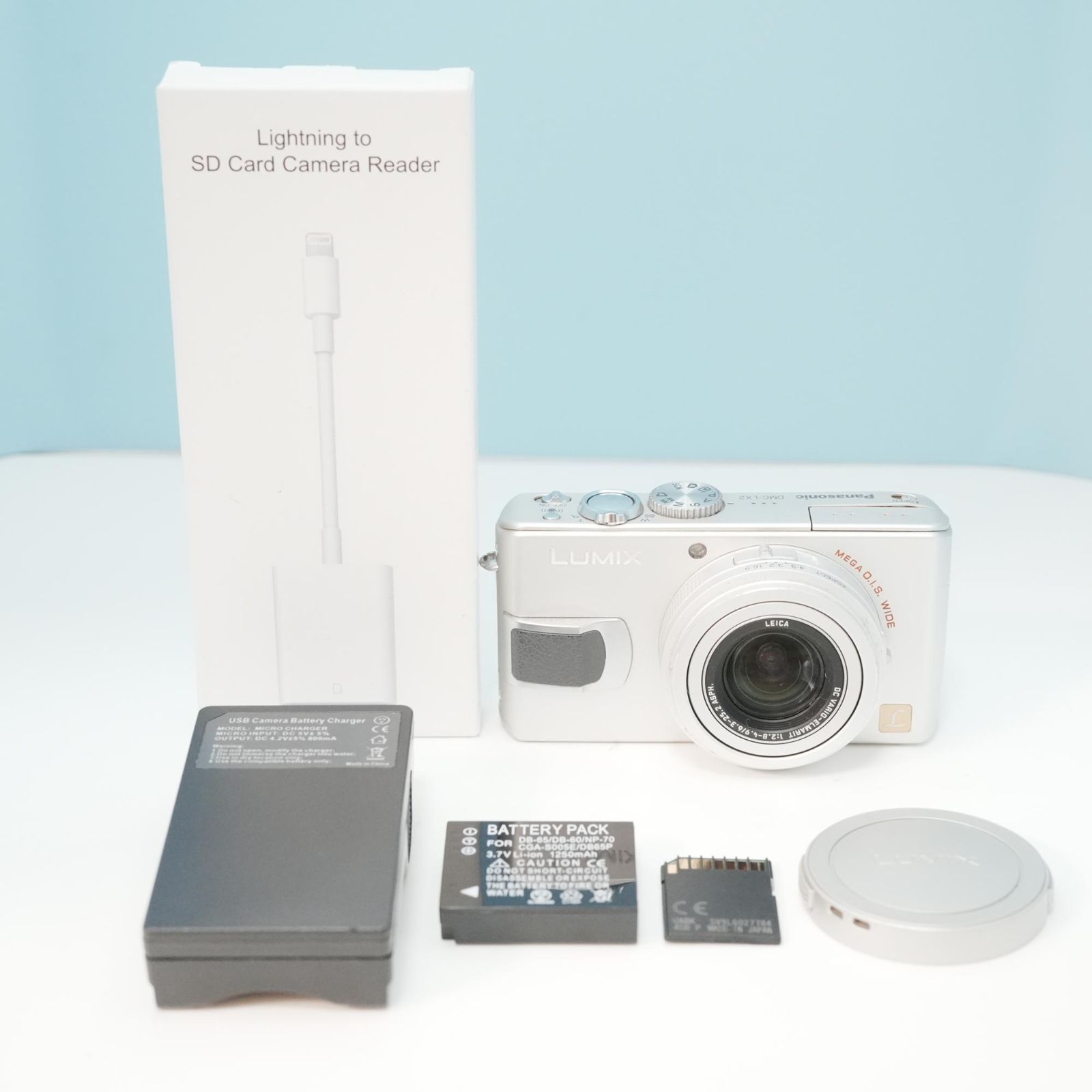 Panasonic LUMIX DMC-LX2 デジカメ スマホ転送OK フルセット 美品