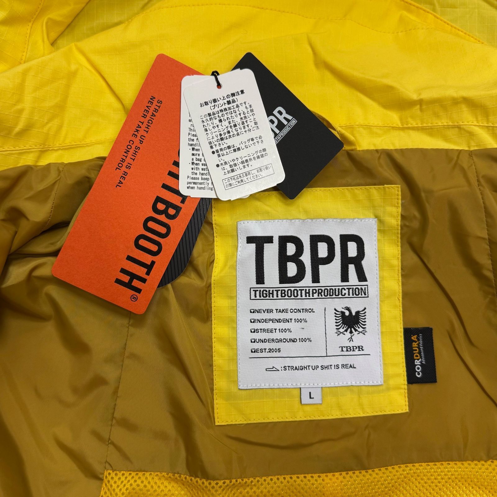 参考上代46200円 未使用 TIGHTBOOTH 23SS RIPSTOP TACTICAL JACKET 