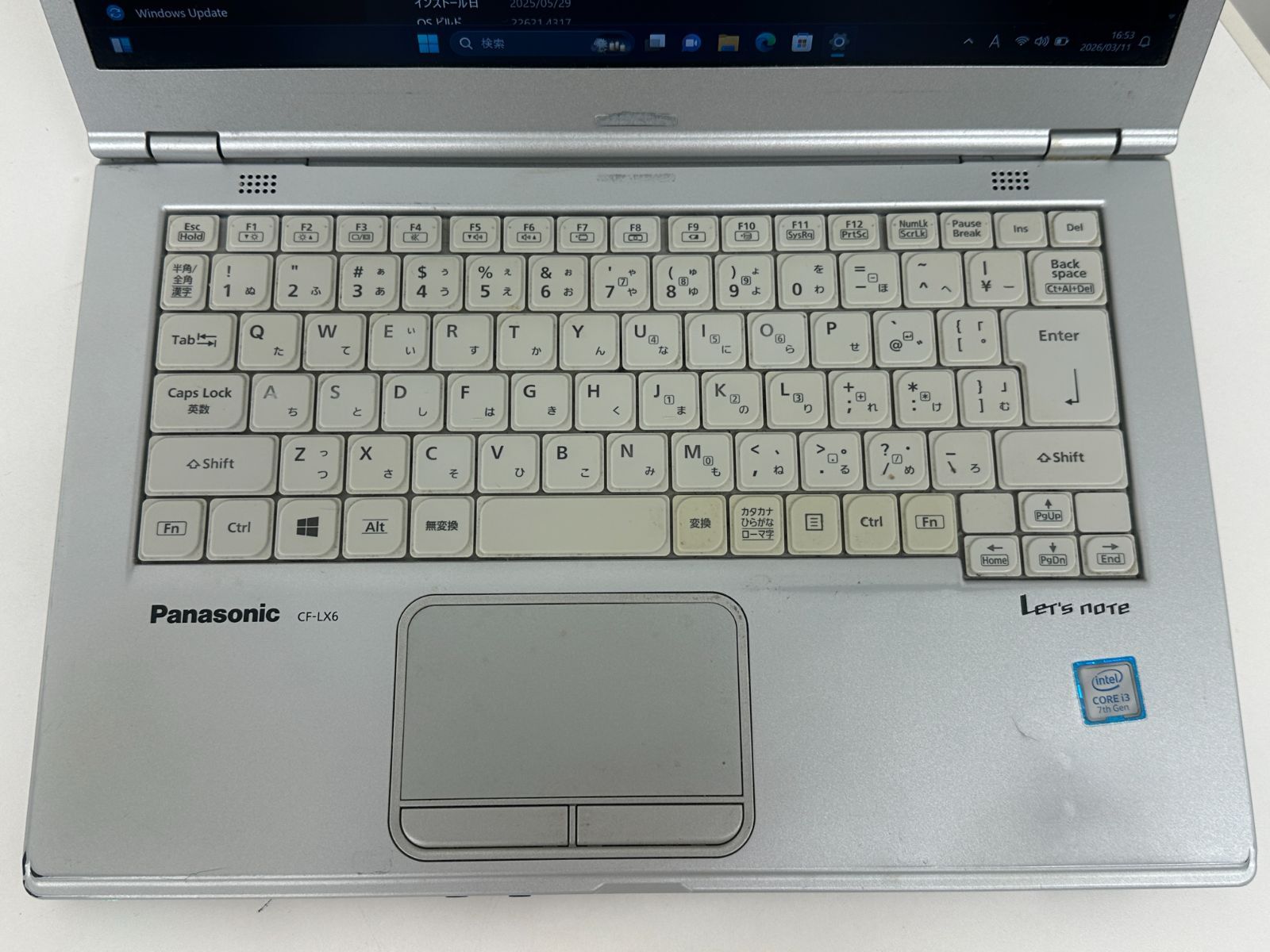 訳あり】Let's Note LX6 i3 第7世代 8GB Win11 - メルカリ