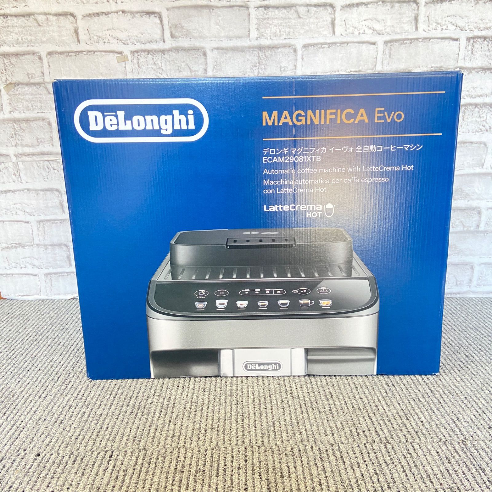 新品・未使用】デロンギ 全自動コーヒーマシン マグニフィカ イーヴォ 