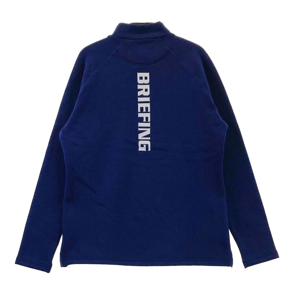 サイズ：M BRIEFING GOLF ブリーフィング 2025年モデル 裏起毛 ハイネック長袖Tシャツ  ネイビー系 [240101599676] ゴルフウェア レディース ストスト サイズ：M BRIEFING GOLF ブリーフィング 2025年モデル 裏起毛