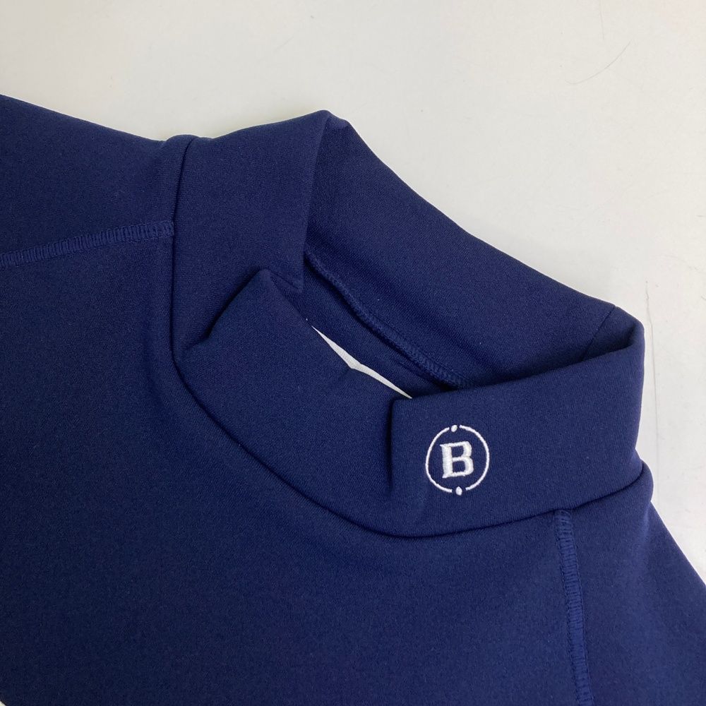 サイズ：M BRIEFING GOLF ブリーフィング 2025年モデル 裏起毛 ハイネック長袖Tシャツ  ネイビー系 [240101599676] ゴルフウェア レディース ストスト サイズ：M BRIEFING GOLF ブリーフィング 2025年モデル 裏起毛