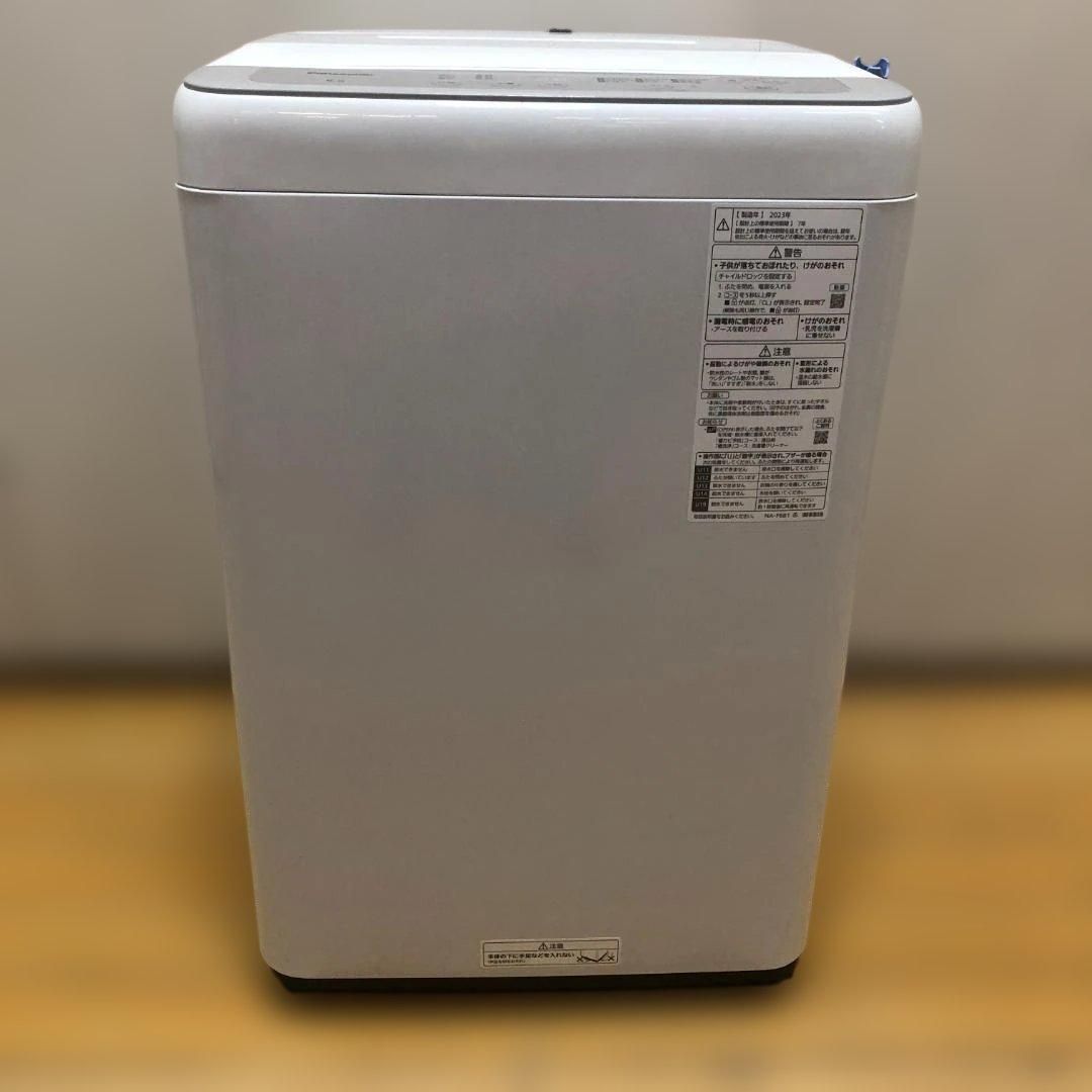 美品 Panasonic 全自動洗濯機 NA-F6B1 6kg 2023年製 縦型洗濯