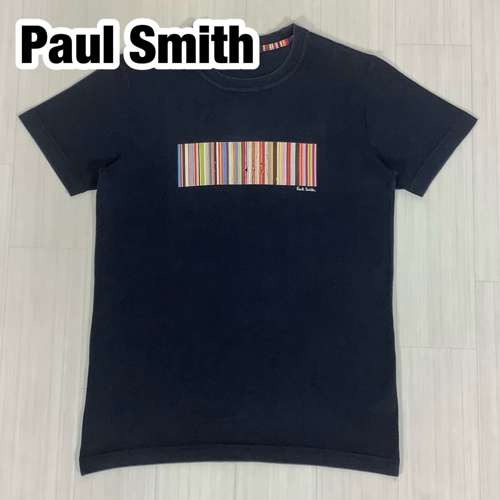 Paul Smith ポールスミス マルチカラー バーコードストライプ ビッグ