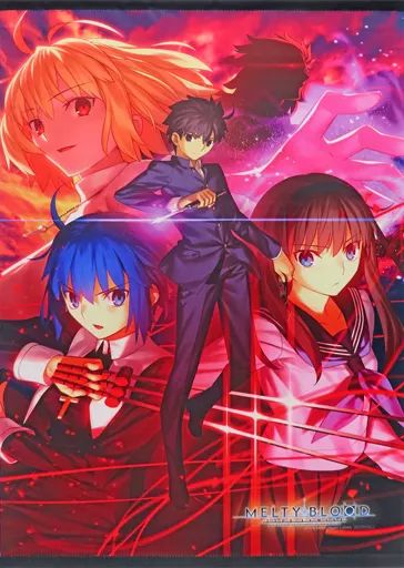 【】タペストリー 通常版パッケージビジュアルVer. B2タペストリー 「PS4/Switchソフト MELTY BLOOD： TYPE LUMINA」 DELiGHTWORKS STORE購入特典