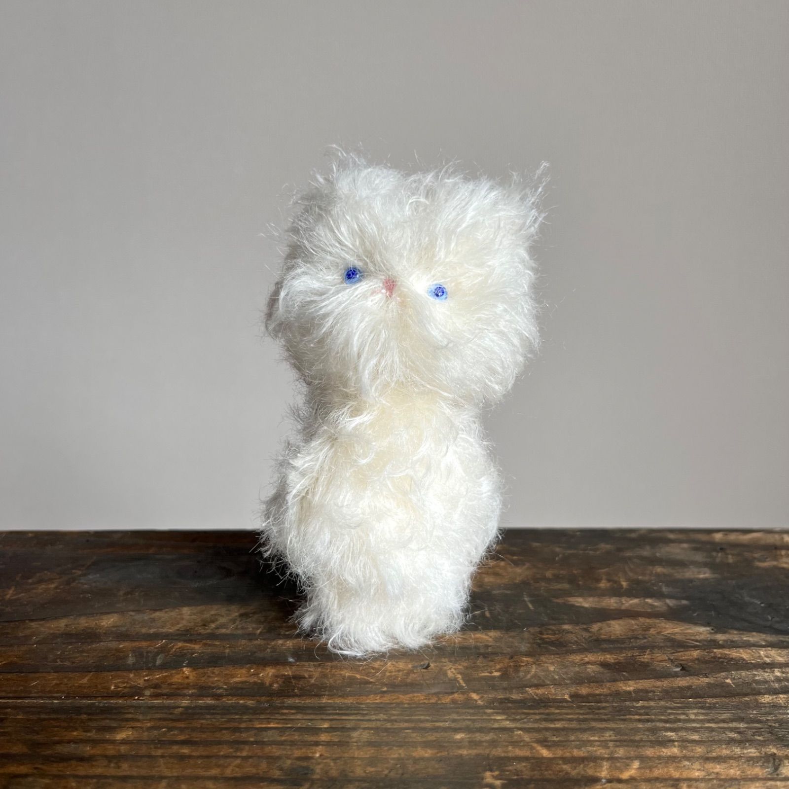 大赤字特価 アートドール ハンドメイド テディベア 子猫 ぬいぐるみ