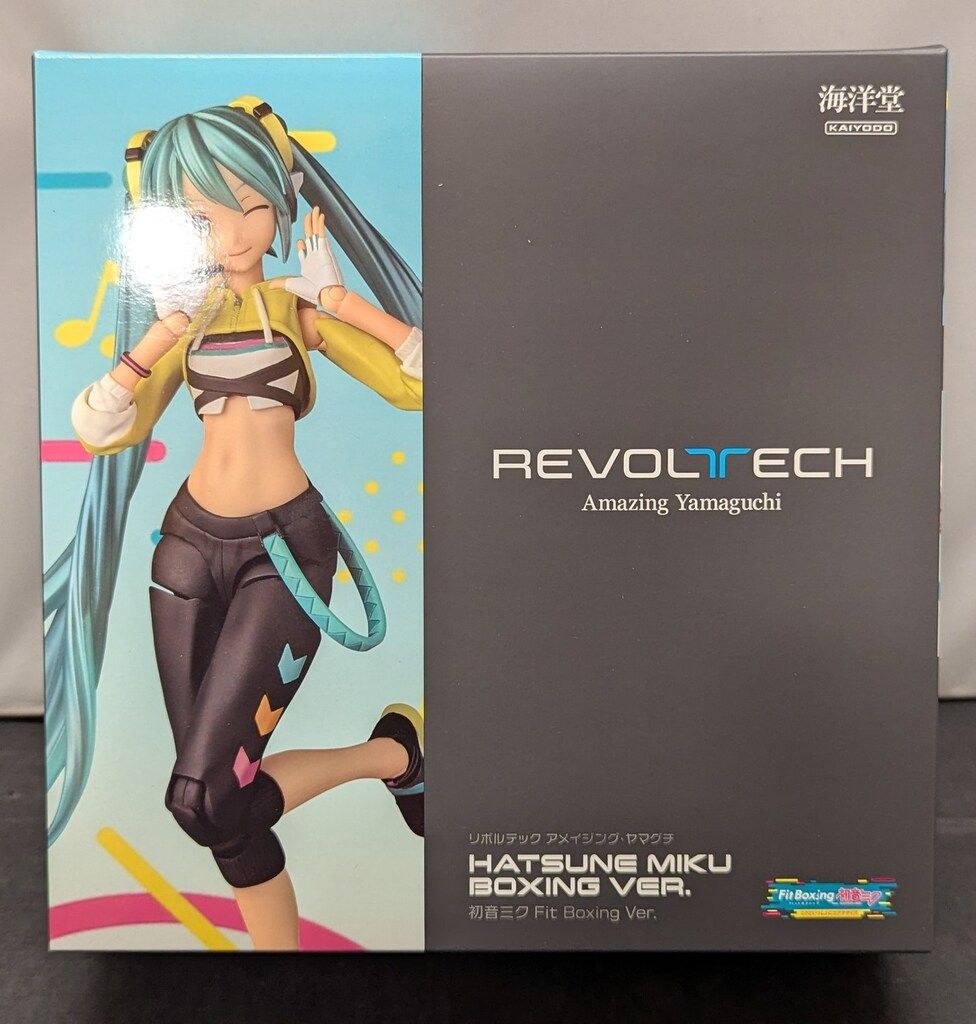 【特典付•新品】アメイジング・ヤマグチ　初音ミク　Fit Boxing Ver. 海洋堂 アメイジングヤマグチ 初音ミク Fit Boxing Ver. - メルカリ