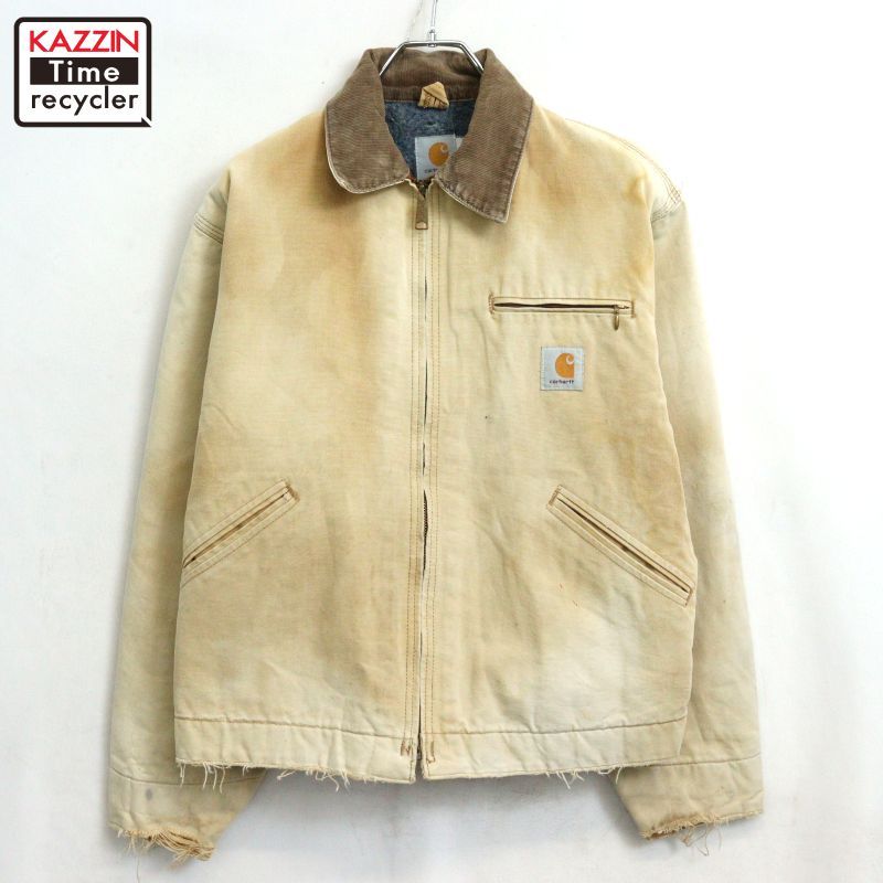 90s USA製 vintage Carhartt デトロイトジャケット 裏ブランケット