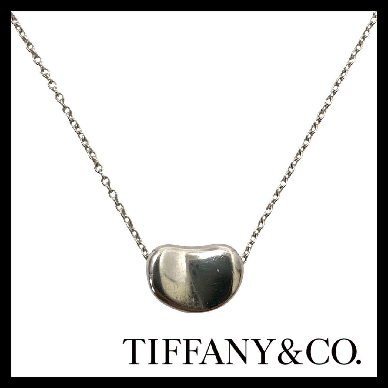 M【TIFFANY&Co.】ビーンズ ネックレス ELSA PERETTI/エルサ M【TIFFANY&Co.】ビーンズ ネックレス ELSA PERETTI/エルサ