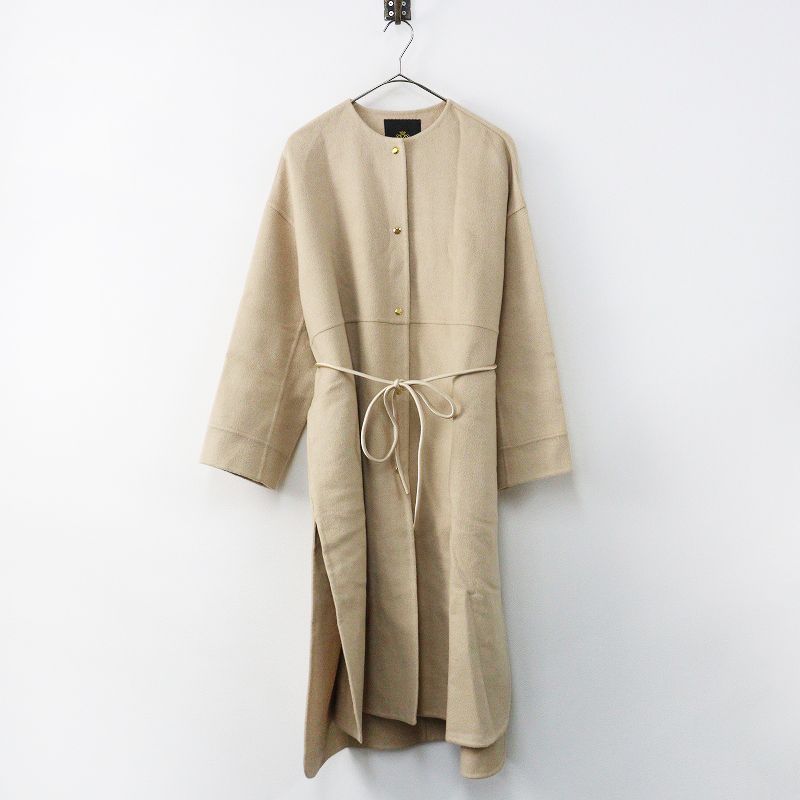定価18万 2020AW ドゥロワー Drawer Hiver キャメル ケヌキノー 定価18万 2020AW ドゥロワー Drawer Hiver キャメル ケヌキノー