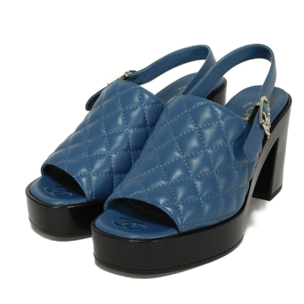 シャネルバックストラップサンダル - CHANEL - 美品CHANEL 10mm喜平