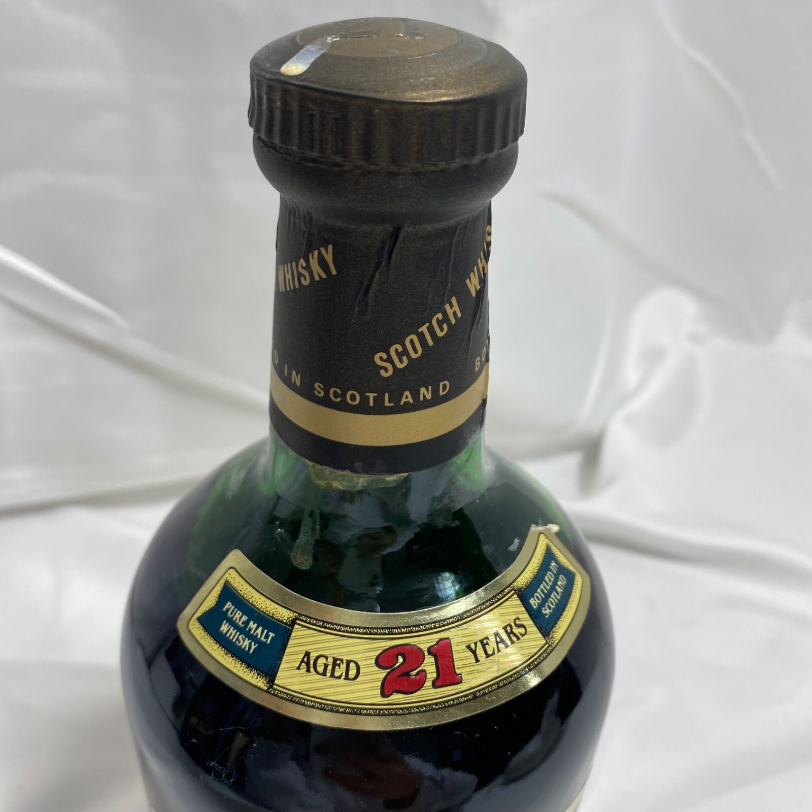 mo【古酒】GLEN HUNTER グレンハンター 21年 特級 スコッチウイスキー 