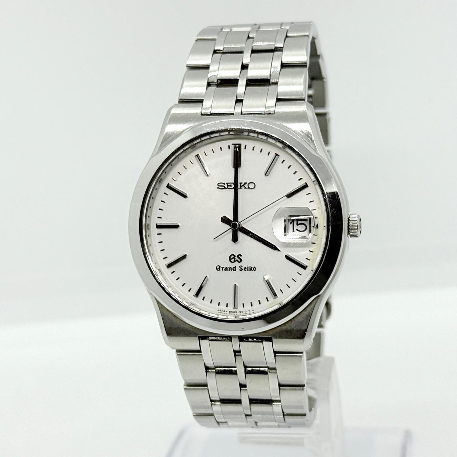 SEIKO セイコー GRAND SEIKO グランドセイコー 8N65-9010 シルバー QZ 