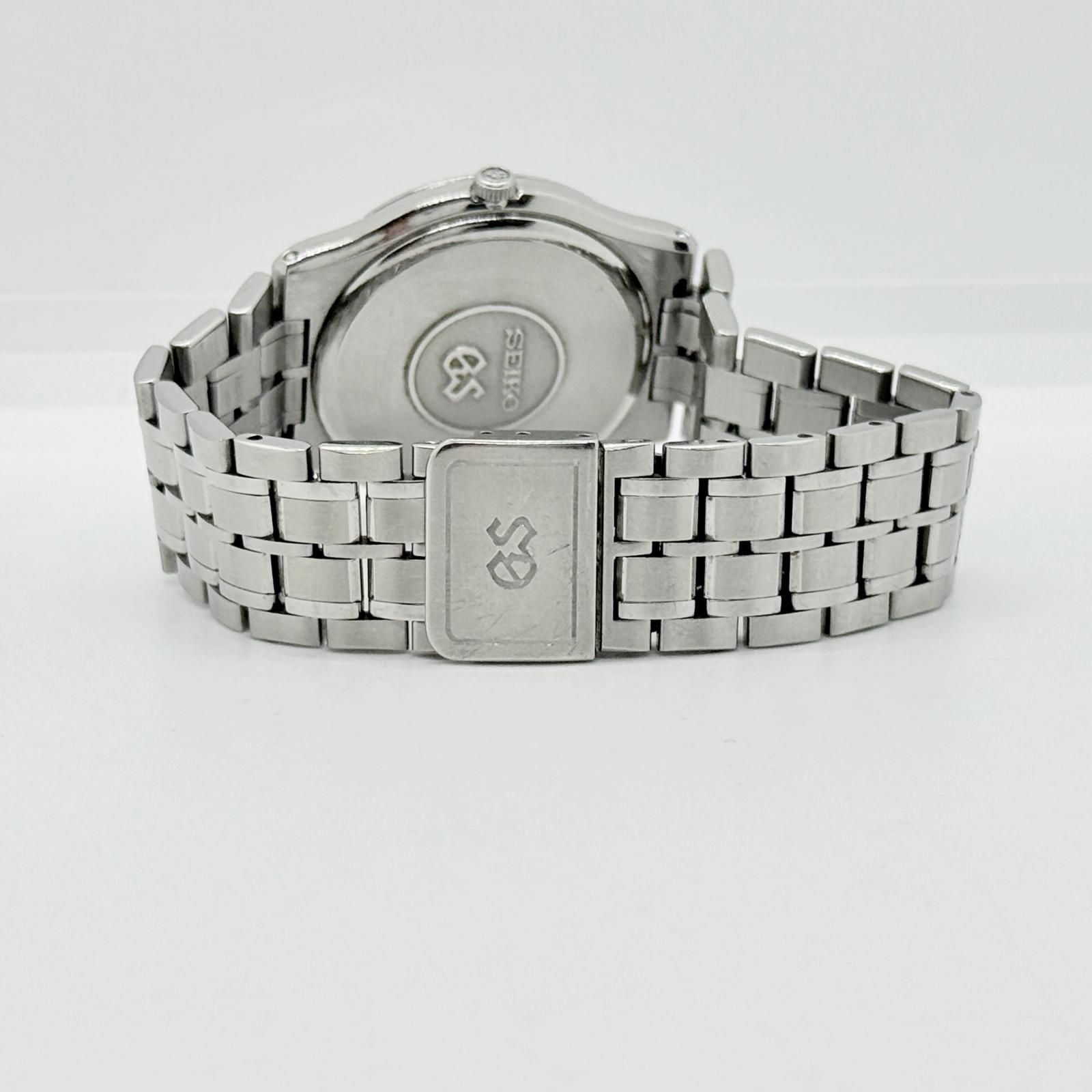 SEIKO セイコー GRAND SEIKO グランドセイコー 8N65-9010 シルバー QZ 