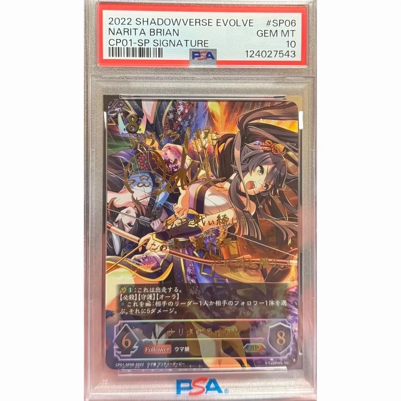 ナリタブライアン SP PSA10