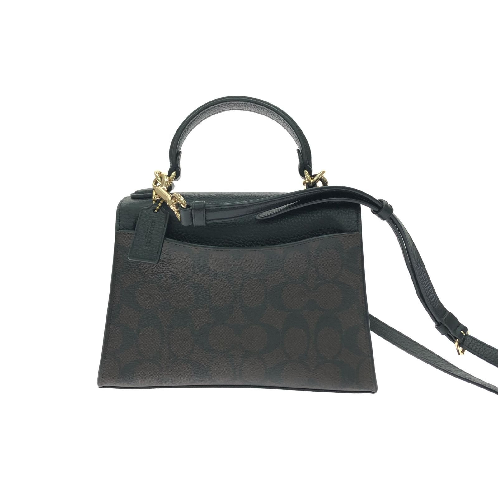 ▽▽COACH コーチ レディース 2WAYバッグ シグネチャー ペッパー