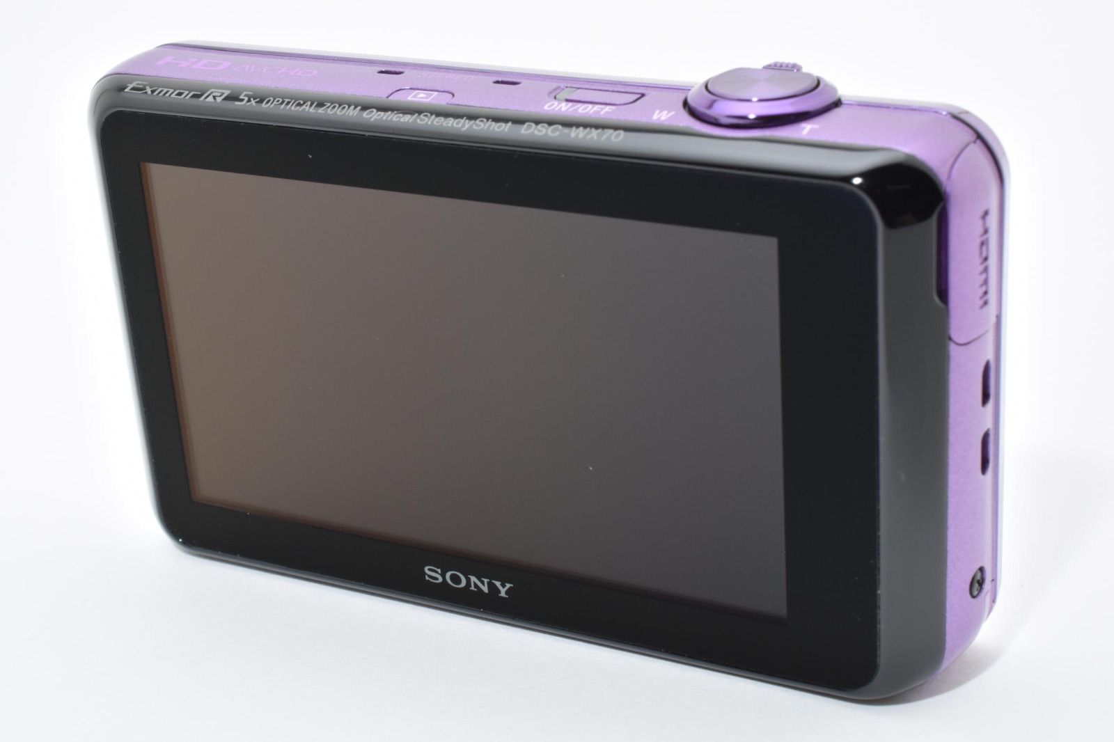 ソニー SONY Cyber-shot DSC-WX70 バイオレット 美品 美品】ソニー SONY Cyber-Shot DSC-WX70バイオレット、SDカード付き