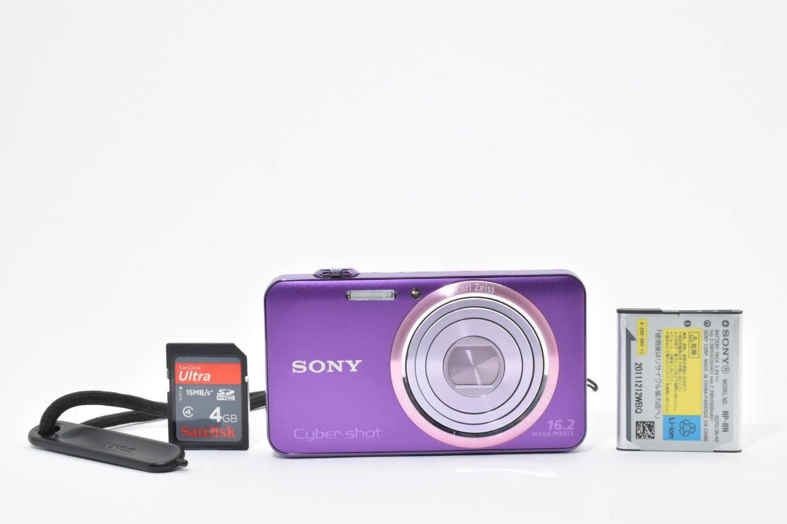 ソニー SONY Cyber-shot DSC-WX70 バイオレット 美品 美品】ソニー SONY Cyber-Shot DSC-WX70バイオレット、SDカード付き