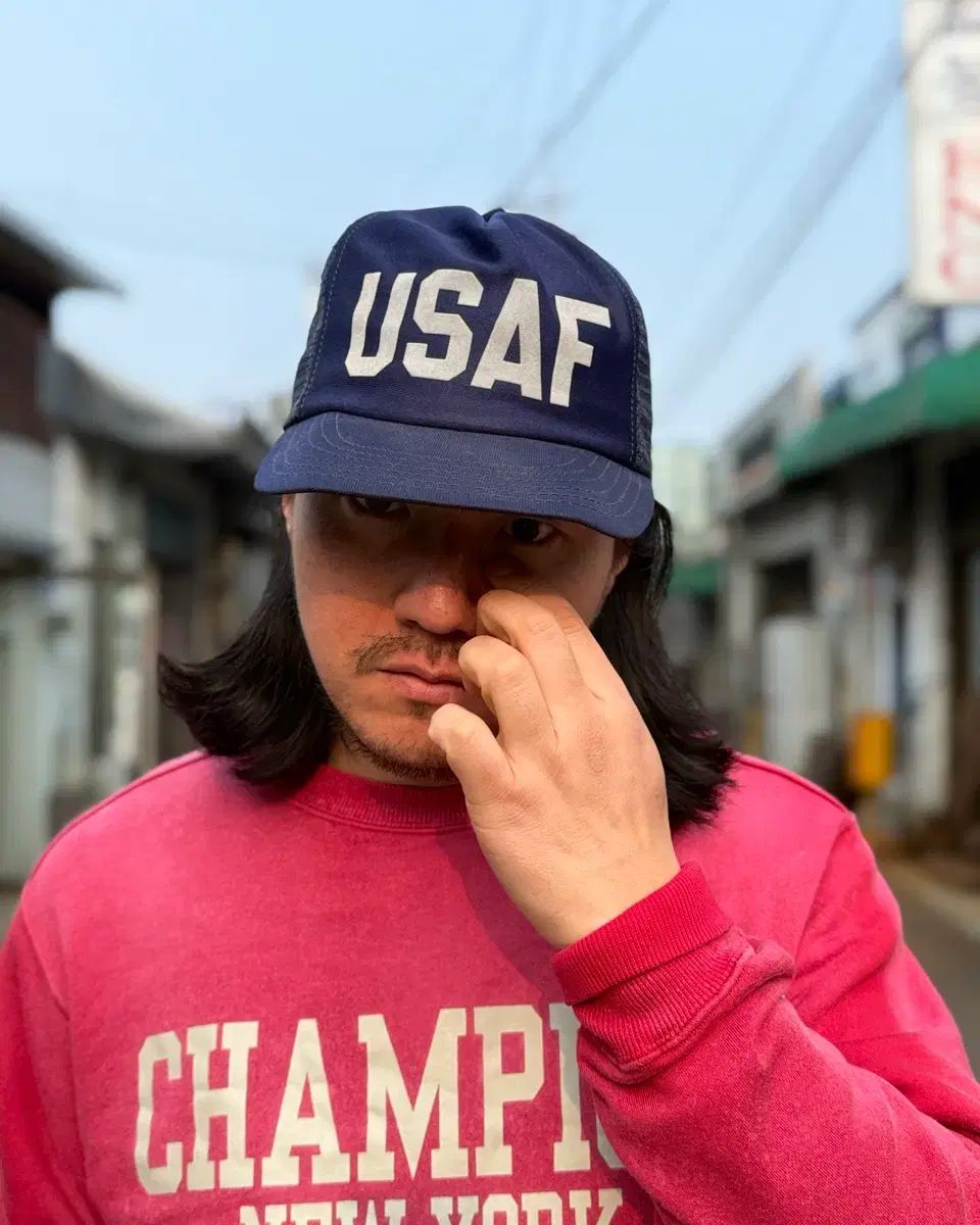 ヴィンテージトラッカーキャップ USA製 DEAL WINNER デッドストック