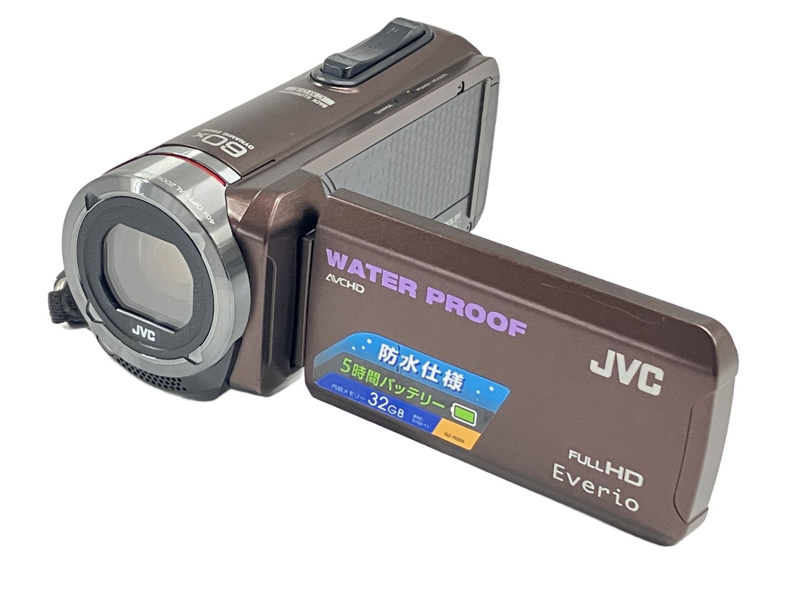 JVC ケンウッド ビデオカメラ Everio GZ-R300-T 2015年製 JVCEVERIO GZ