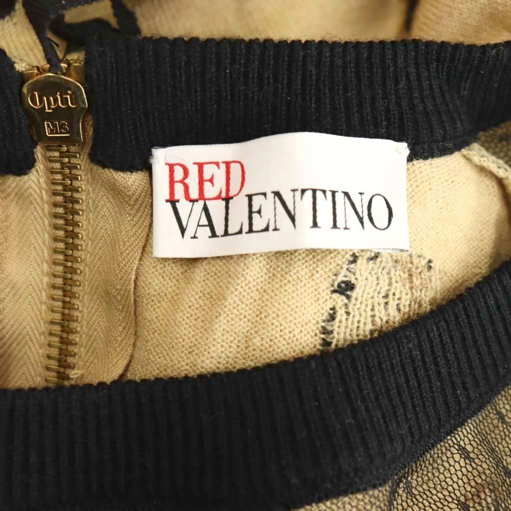 レッド ヴァレンティノ RED VALENTINO ニット セーター 長袖 ウール
