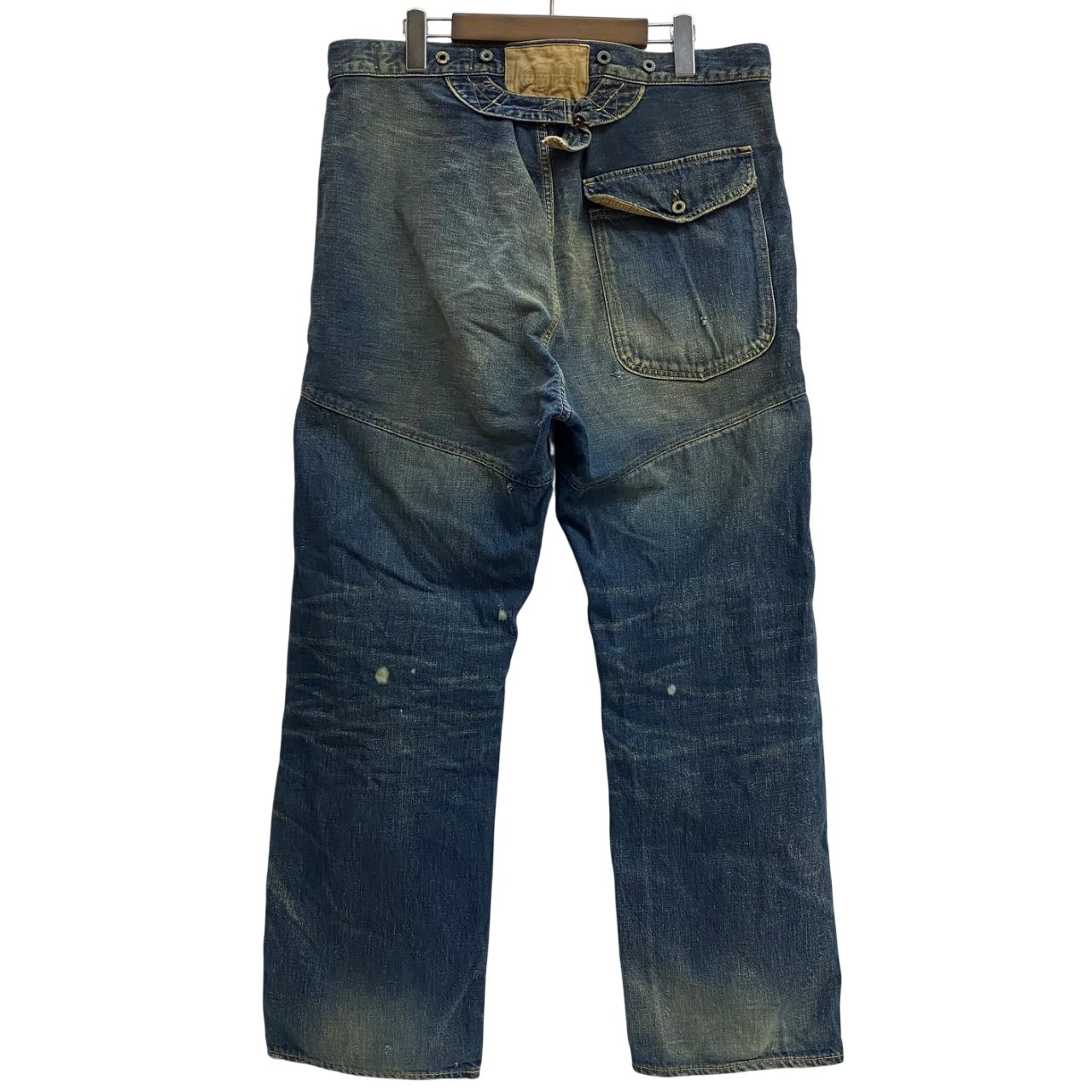 中古・古着通販】KAPITAL (キャピタル) セルビッジデニムパンツ ブルー 