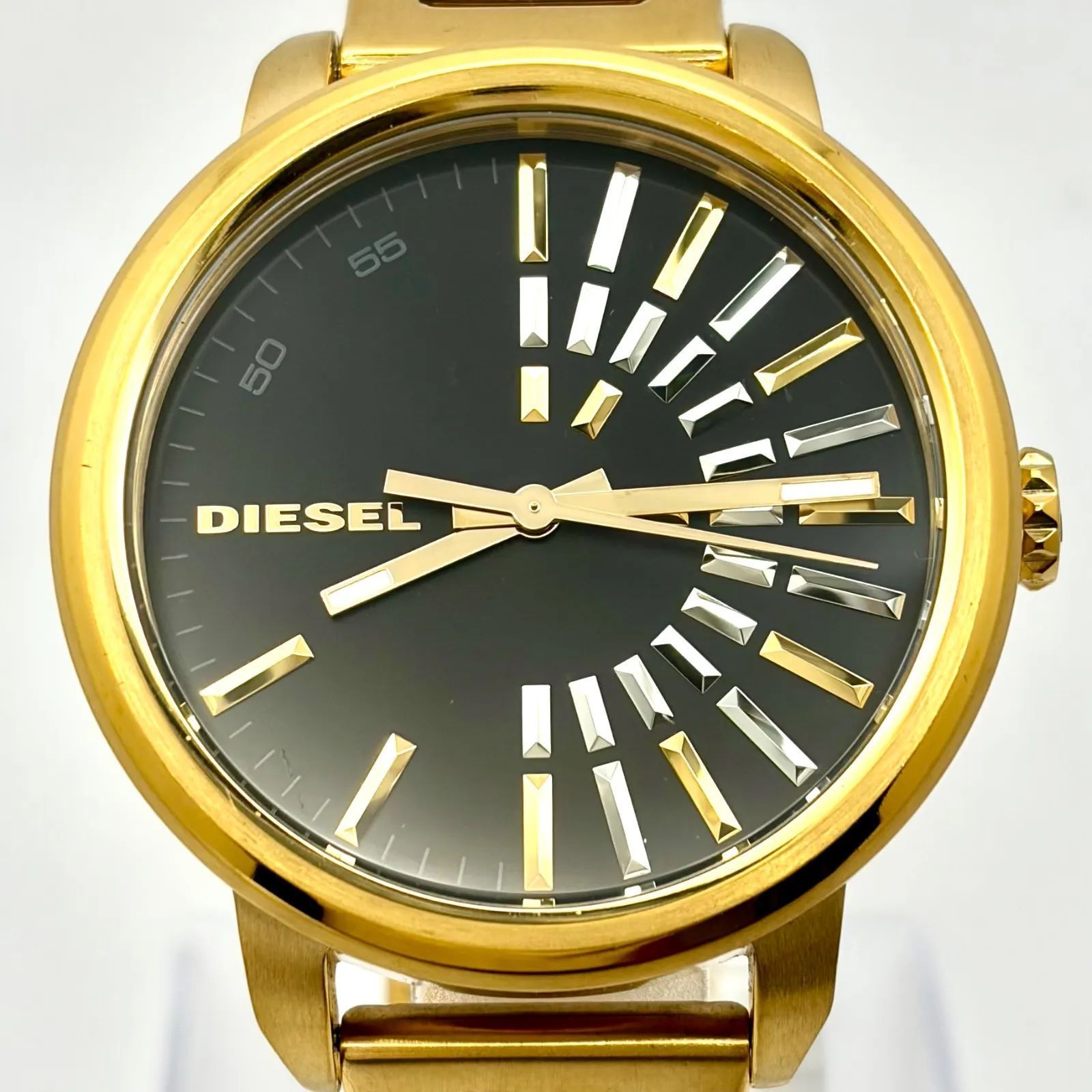 新品電池】DIESEL ディーゼル メンズ 腕時計 ゴールド DZ-5417 251404 