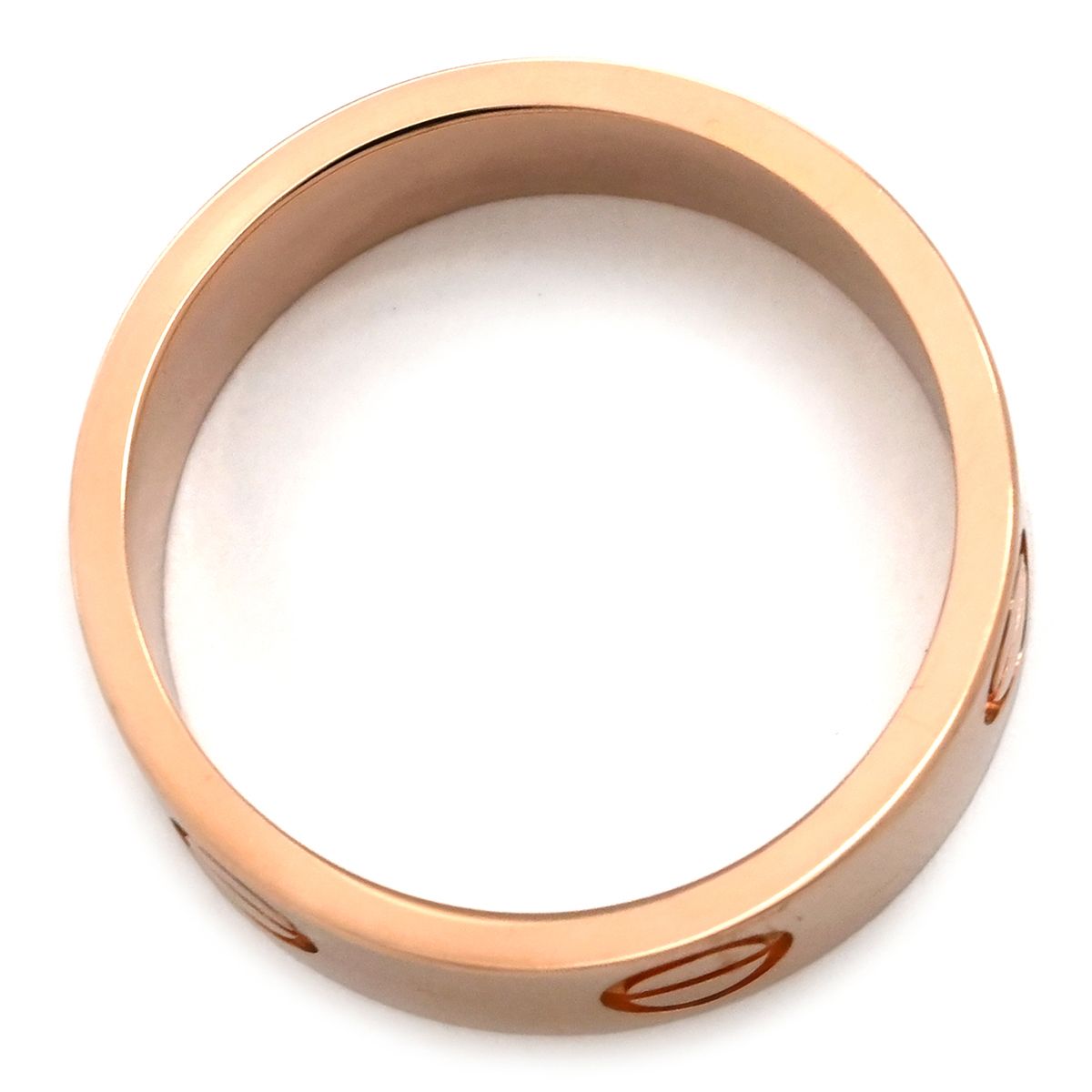 カルティエ Cartier リング 指輪 ラブリング ピンクゴールド #51(JP11 