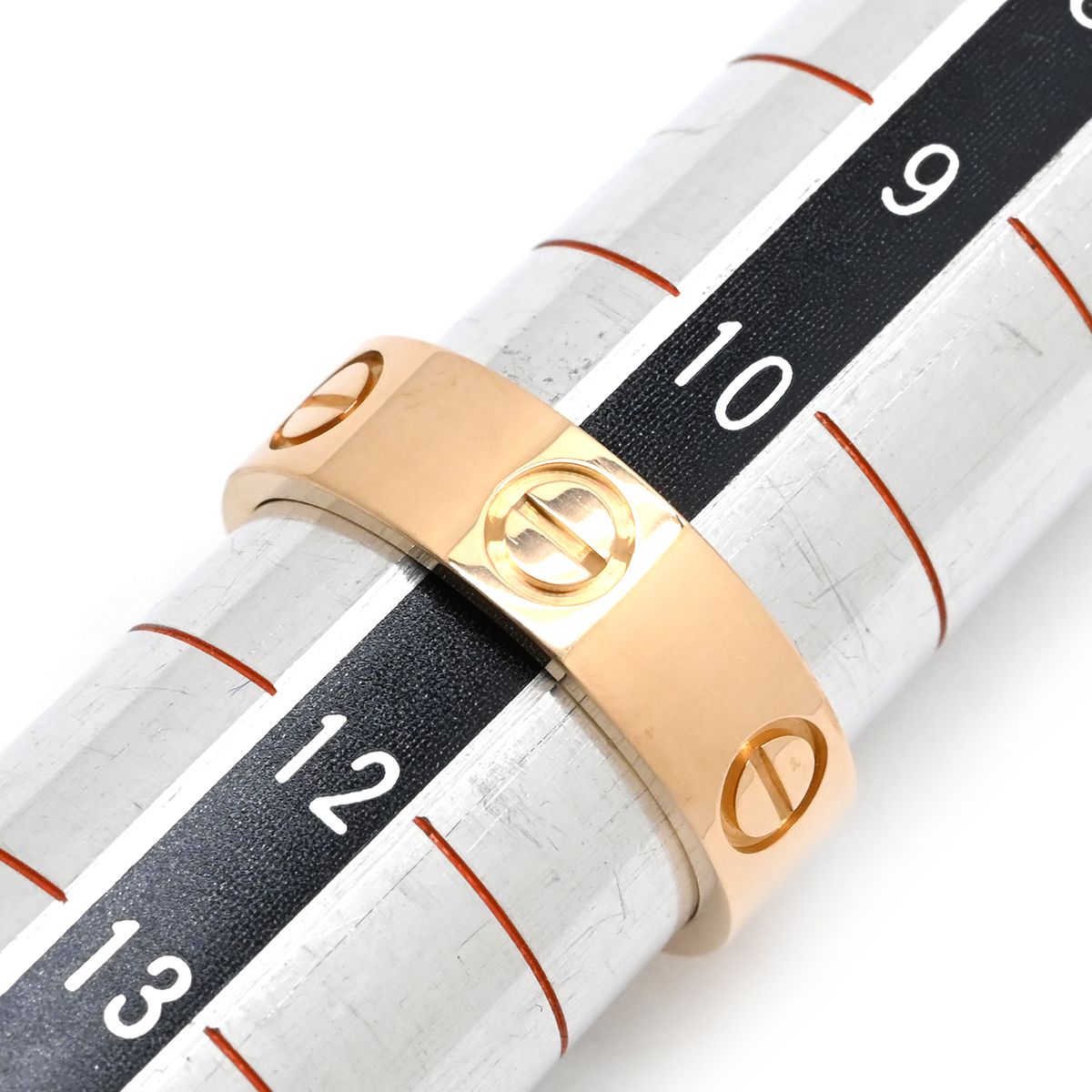 カルティエ Cartier リング 指輪 ラブリング ピンクゴールド #51(JP11 