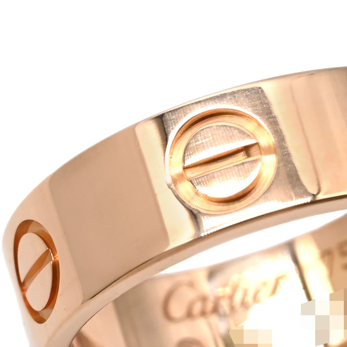 カルティエ Cartier リング 指輪 ラブリング ピンクゴールド #51(JP11 