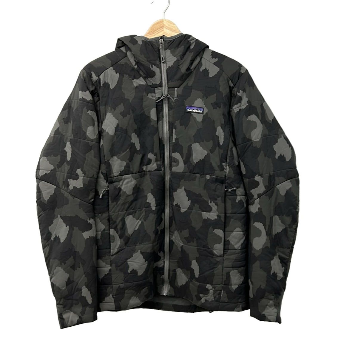 パタゴニア Patagonia ブルゾン サイズS - ネイビー×ライトブルー