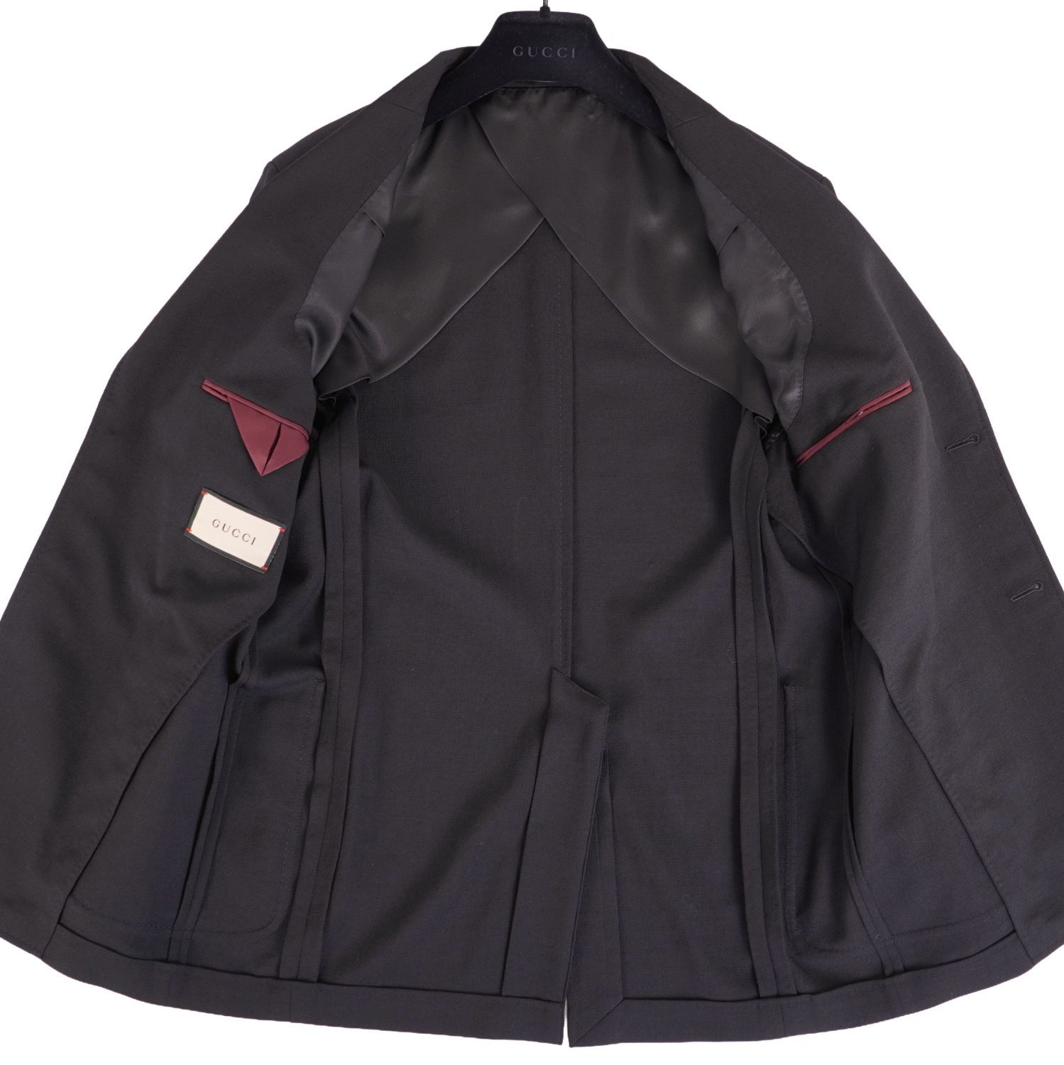 極美品 グッチ GUCCI ジャケット テーラードジャケット シングル 