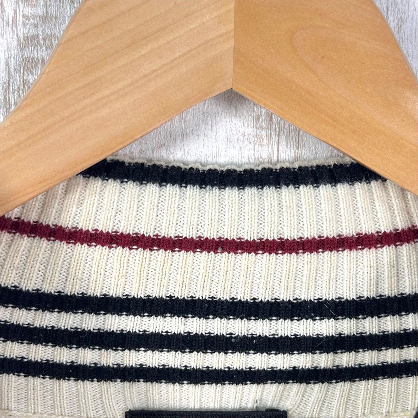 BURBERRY BLACK LABEL バーバリーブラックレーベル ホースロゴ刺繡 
