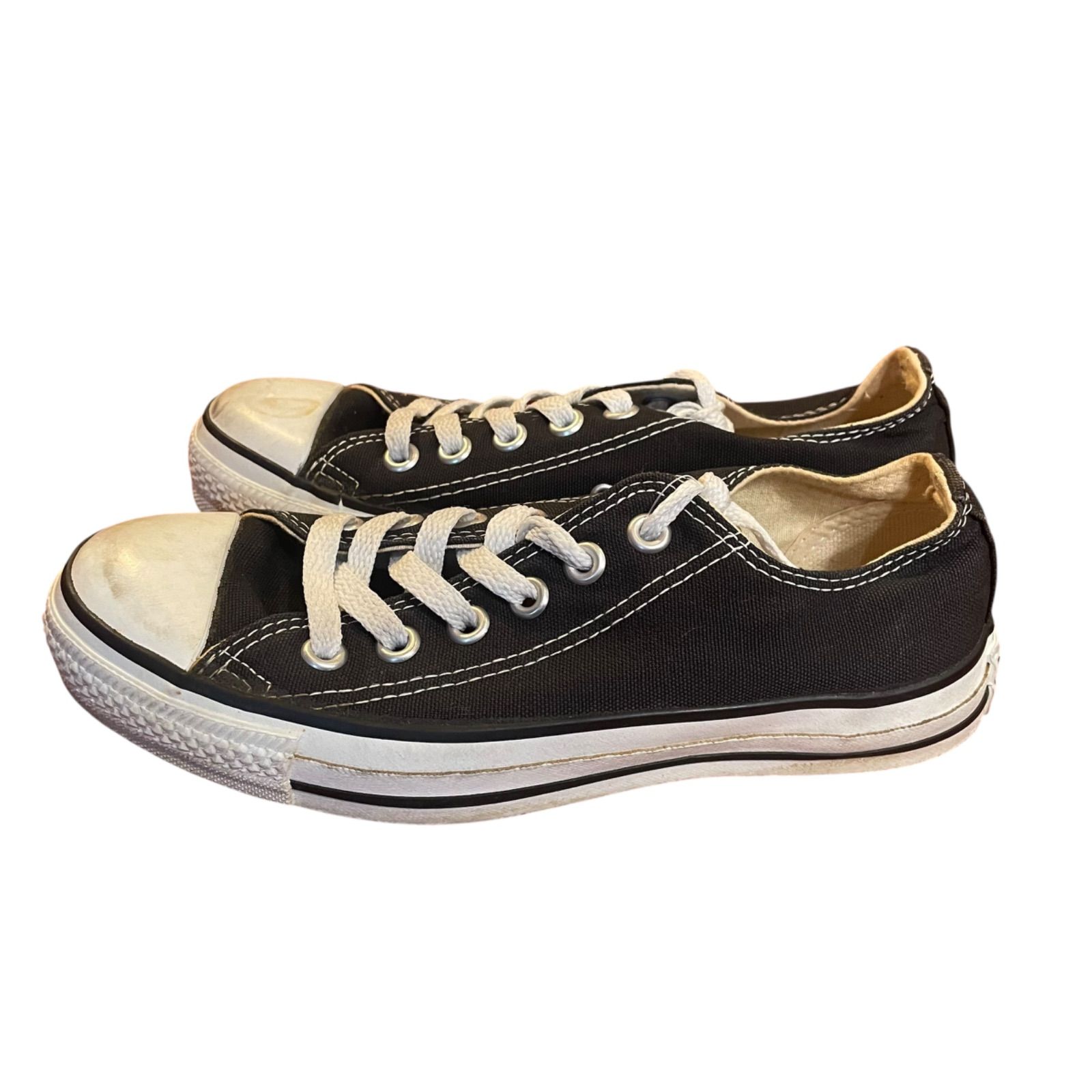 USA製 90s CONVERSE ALL STAR 黒 23cm コンバース オールスター 
