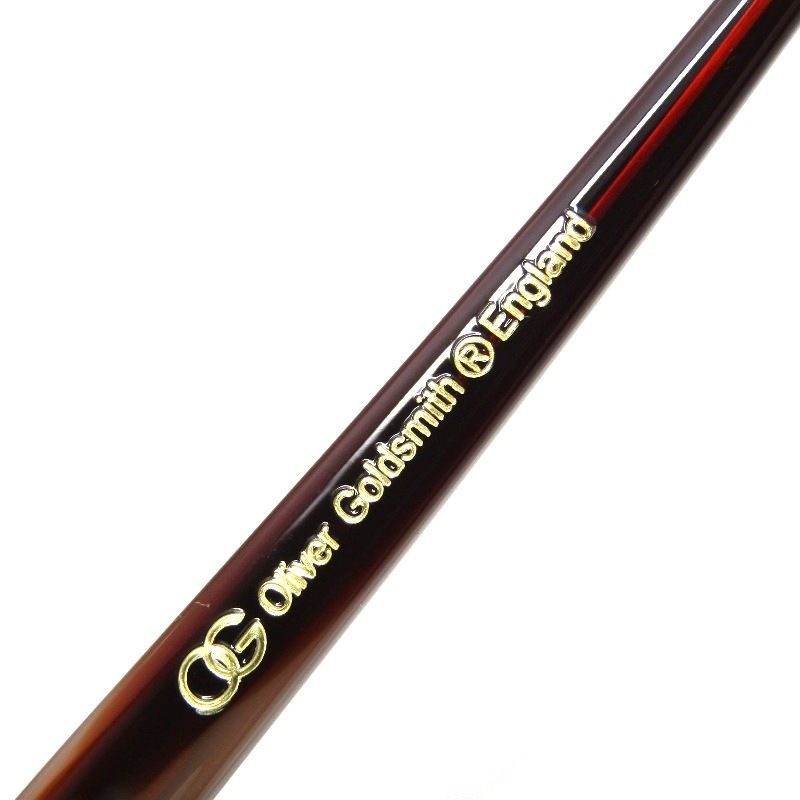 未使用 OLIVER GOLDSMITH オリバーゴールドスミス メガネフレーム