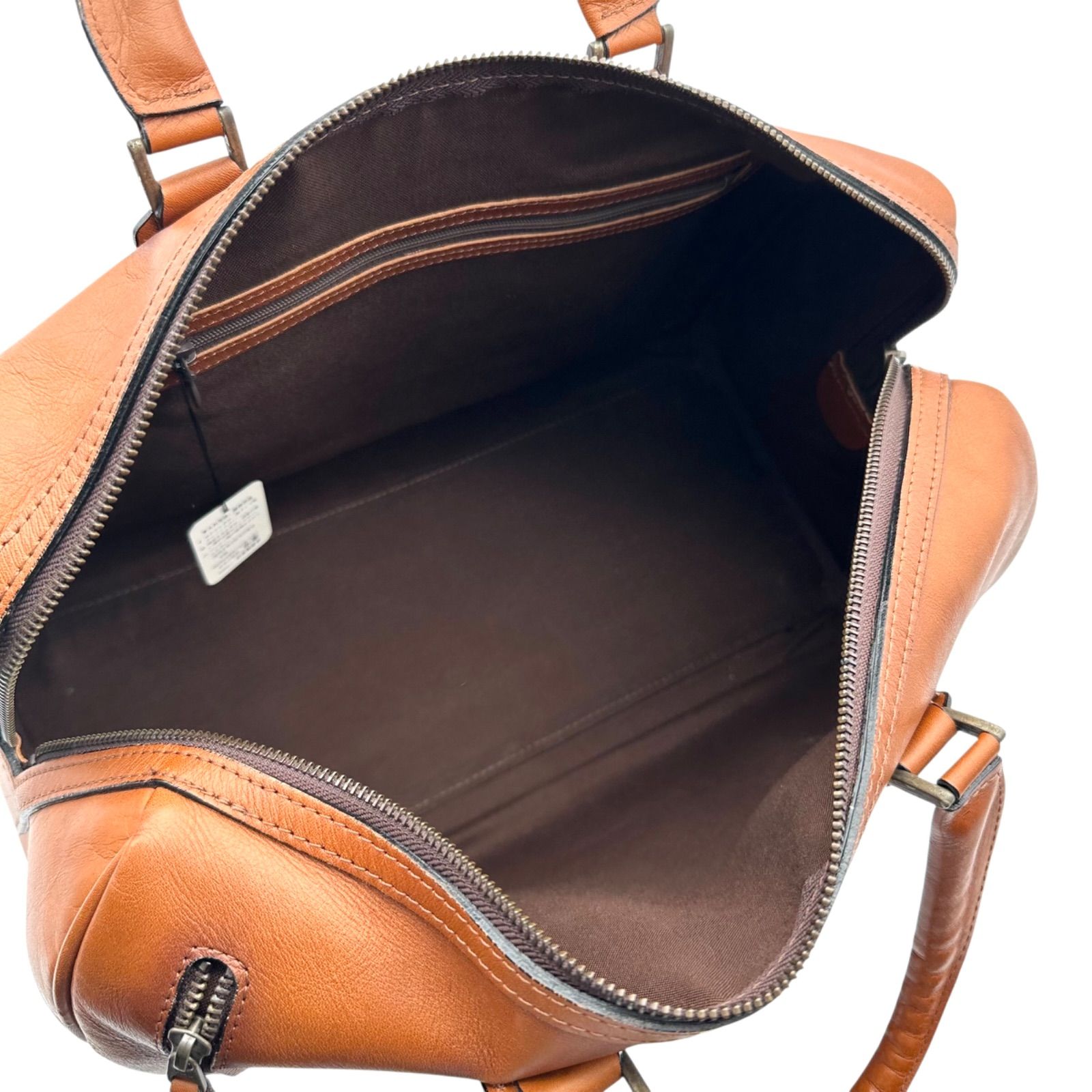 B4837】 Guy Laroche ギ ラロッシュ ボストンバッグ オールレザー 本革 