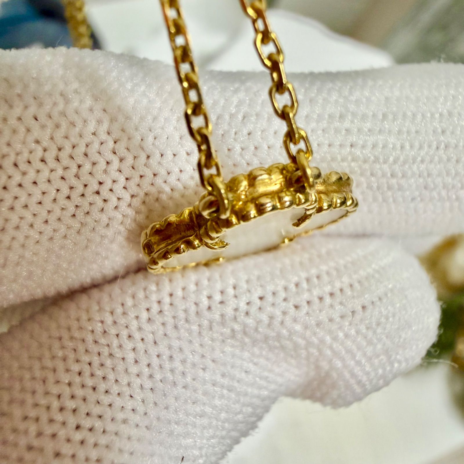 美品 Van Cleef & Arpels ヴァンクリーフ ヴィンテージアルハンブラ 
